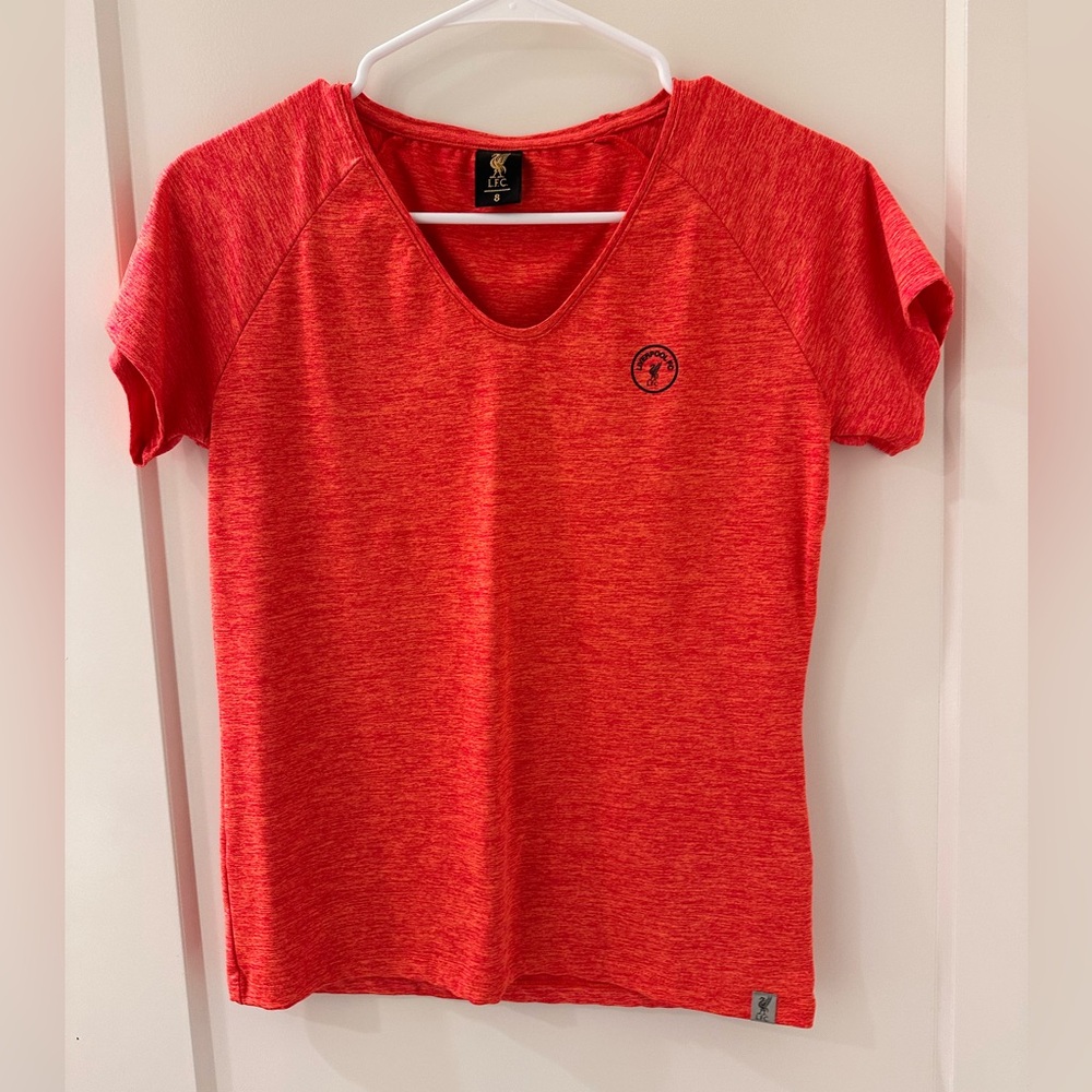 Liverpool fc women athletic short sleeve shirt -size 8 - NWOT